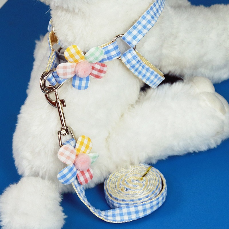 Chaleco para perros tipo cuerda de tracción para mascotas cinturón de pecho para gatos perros pequeños para evitar que se desprenda cuerda para caminar para perros image 10