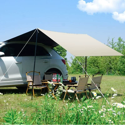 Silver-Coated Vinyl Awning, Avtomobil yan çətirləri