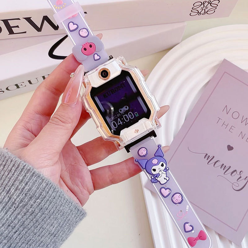 Cute cartoon 3D series for little genius phone watch Z9 strap Z8 accessories Z7/Z6A/Z1/Q1A/Q2
