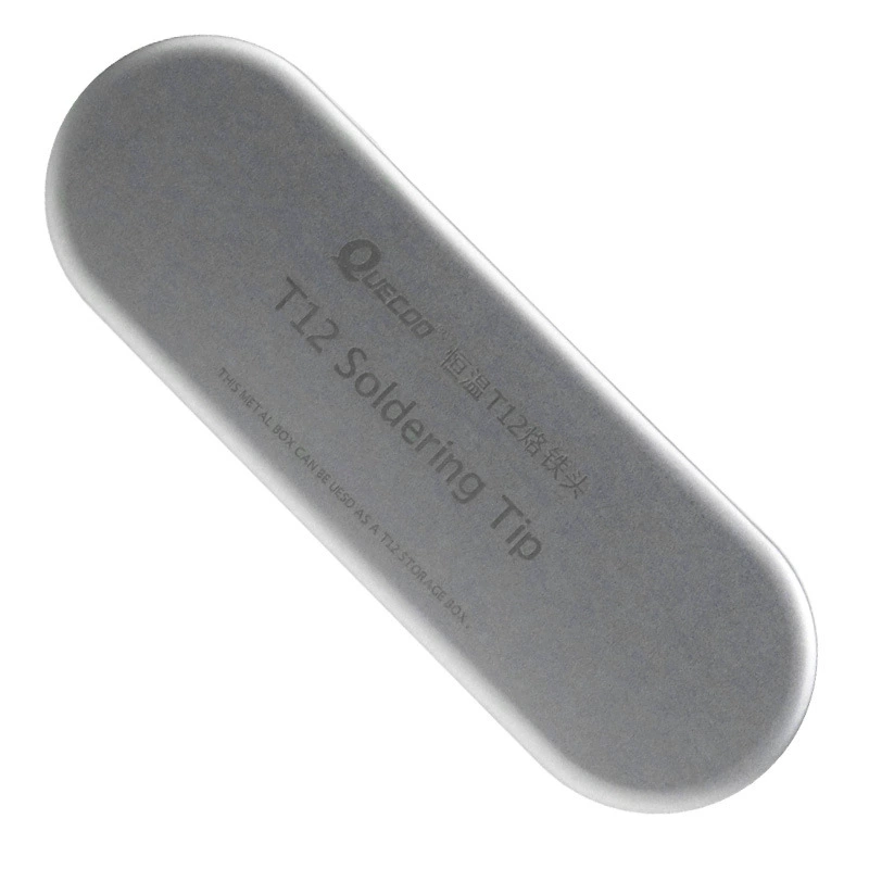 Ящик для хранения паяльника T12 жести пустая коробка из 5 предметов, аксессуары для паяльника