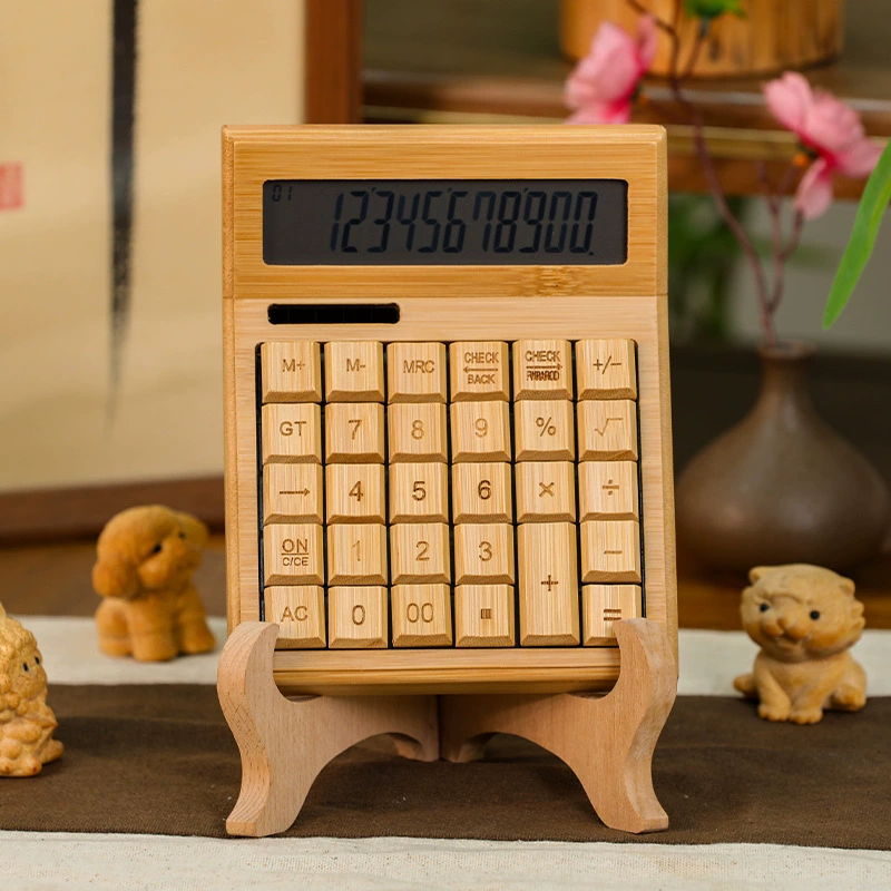 Соном xi bamboo solar voice calculator environmentally friendly solid wood bamboo products store financial accounting office