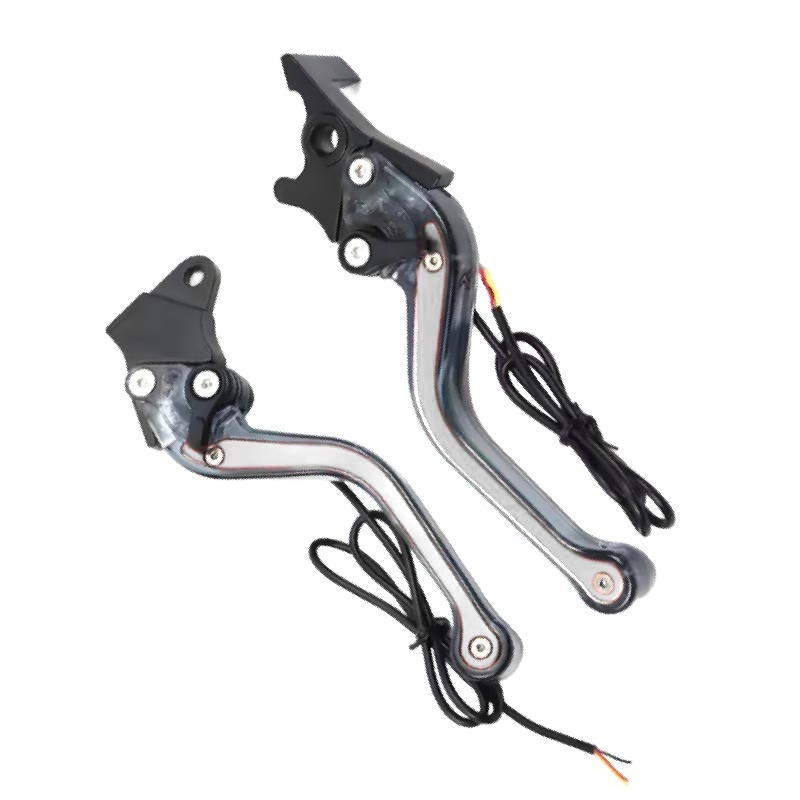 Motorcycle and Electric Vehicle Accessories Modified Led Lights, Horn, Front Disc Brake, Rear Drum Brake, 6-Speed Handle, Brake and Clutch Handle, Cross-Border