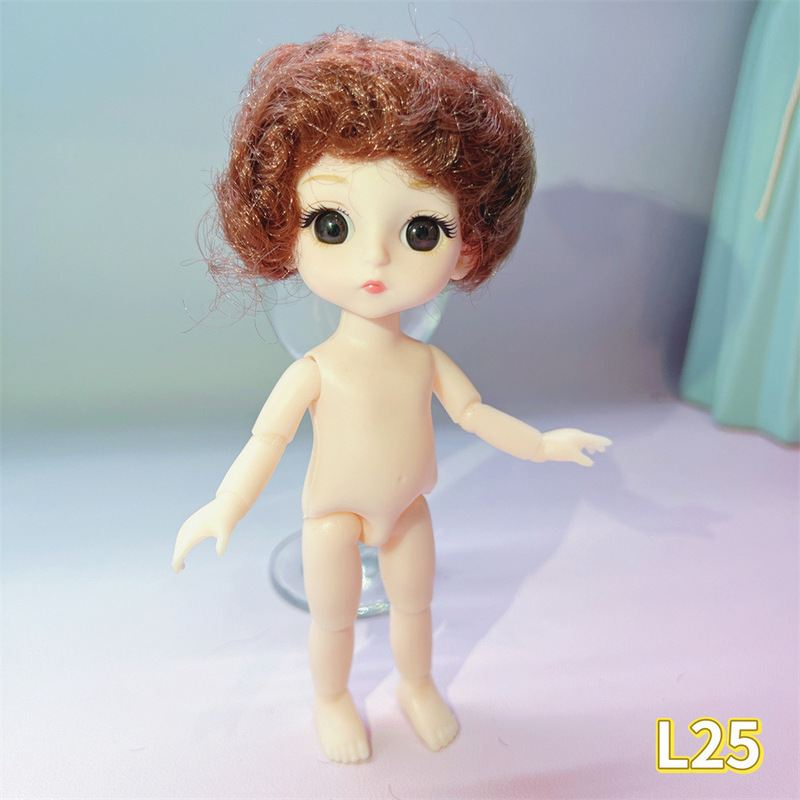 17cm 人形ボディ 8 ポイント BJD 女の子のおもちゃドレスアップ 6 インチ 16cm 裸人形マルチスタイルバービー卸売|undefined