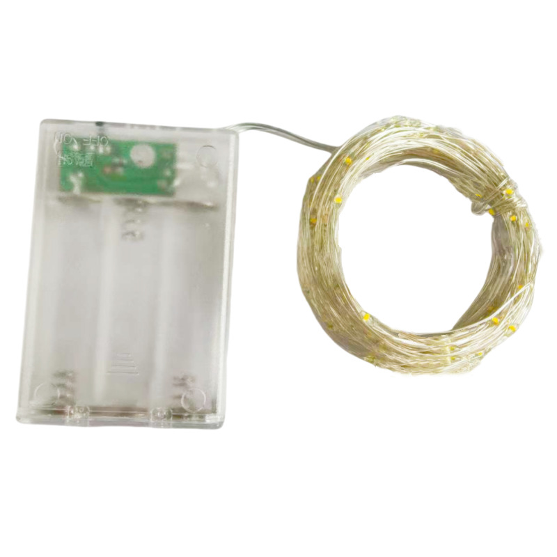 LED灯串铜线灯电池盒波波球多功能灯串批发鲜花礼品室内装饰彩灯 5