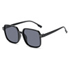 Fashionable children's sunglasses, square sun protection cream, glasses for boys and girls, UF-protection, Korean style