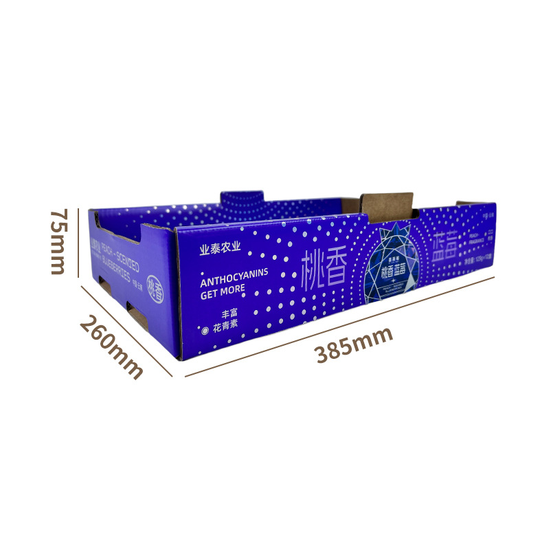 Caja de Cartón para Frutas, Impermeable, Personalizable, para Regalos y Embalaje