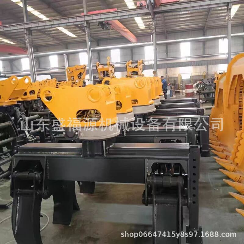 Mechanical grab wood rotary clip wood machine material strong service life long production wholesale
