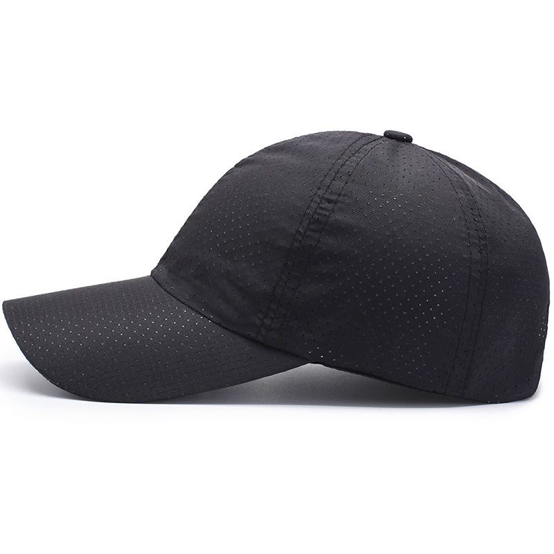 Lightweight, Quick-drying Summer Korean-style Sun Protection Baseball Cap For Men And Women With Ventilation Holes,_voghion.com