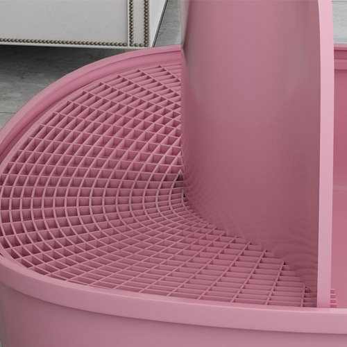 Corridor-type fully enclosed large litter box, anti-splash, anti-sand, odor-proof, extra-large toilet, cat litter box, cat supplies