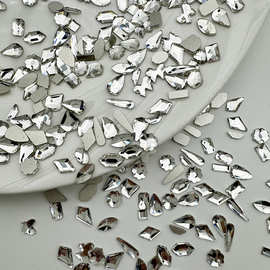 甲钻配饰丽天美甲饰品钻迷你平底异形美甲钻冰糖指小钻饰蝴蝶结