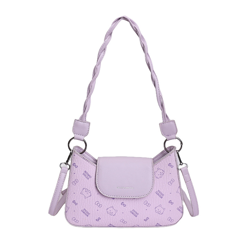 Hanfeng impresión de dibujos animados nicho pequeño bolso cuadrado para mujeres 2026 nueva moda portátil mochila diaria simple viaje ocio image 9