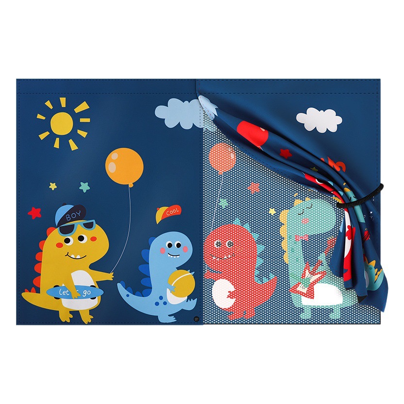 Children's car curtain sunshade magnetic suction type summer baby sun protection heat insulation curtain cartoon car side window sunshade