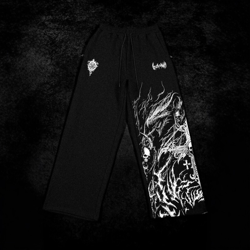 American-Style Trendy Men's Sports Pants, Jogging, Fitness, Printed Casual Straight-Leg Long Pants, Summer Thin Style American-Style Trendy Men's Sports Pants, Jogging, Fitness, Printed Casual Straight-Leg Long Pants, Summer Thin Style