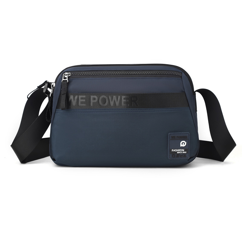 WEPOWER nueva moda bolsa de hombro casual, bolsa de hombro para hombres, bolsa de hombro ligera, bolsa de hombro cuadrada, simple bolsa de hombro
