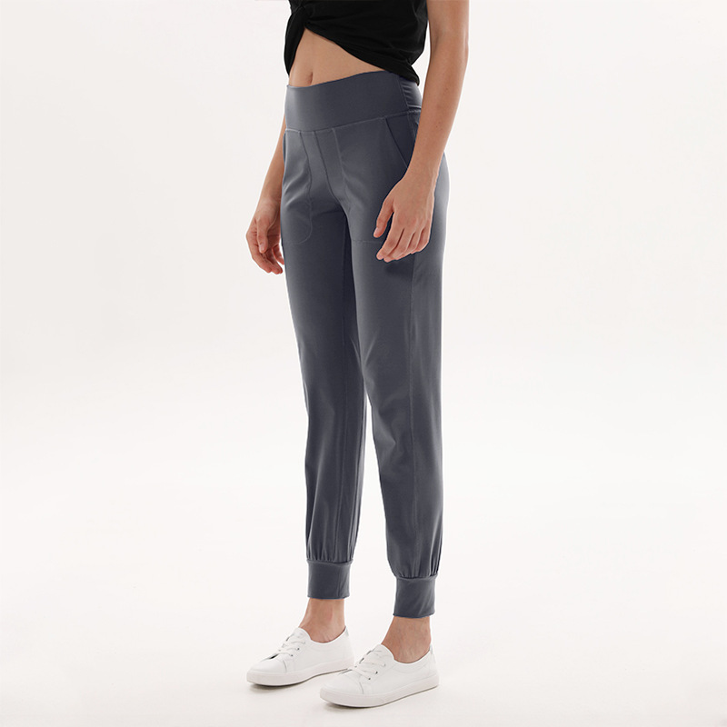 Yoga Pants with Pockets, High-Waisted, Slim-Fit, Jogging, Lulu Style, Sports Casual Yoga Pants for Women, Slimming, Tight-Fitting, Cropped Length Yoga Pants with Pockets, High-Waisted, Slim-Fit, Jogging, Lulu Style, Sports Casual Yoga Pants for Women, Slimming, Tight-Fitting, Cropped Length