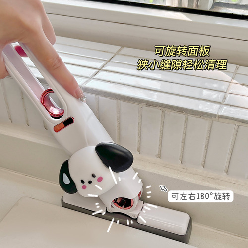 Mini mop for kitchen and bathroom, hand-washable sponge, water-absorbent collodion, bathroom and bathroom use, lazy mop