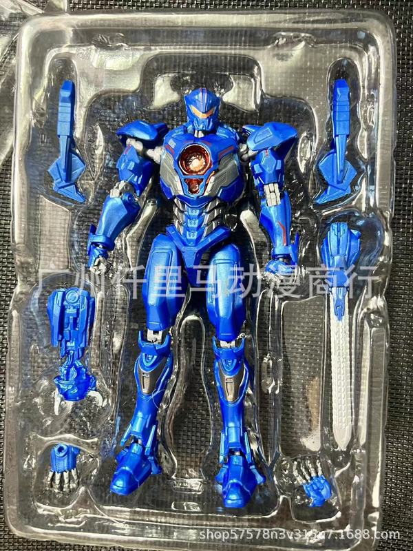 パシフィック・リム2 リベンジ・ローバー パシフィック・リム バトルダメージバージョン メカ可動モデル 箱入りフィギュア|undefined