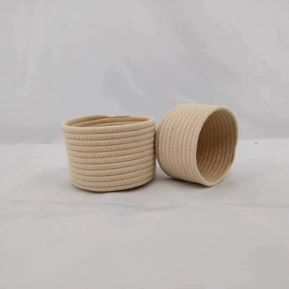 Простой хлопковый моток для хранения под кроватью, miscellaneous корзина, сотканная под кроватью, корзина для закусок, домашний склад