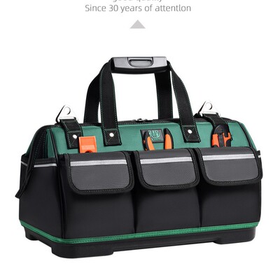 工具包塑胶底加厚1680牛津布工地大容量维修包收纳工具箱五金包|ru