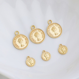 14K����ɫŮ������A�ε��� Ӣ�ĈA�Ƶ����� diy�ֹ��朒��