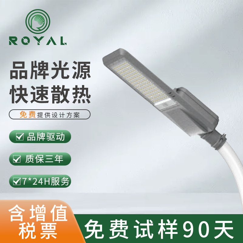 江苏荣亚LED高架户外室外新农村道路路灯高亮度耐候超亮路灯杆