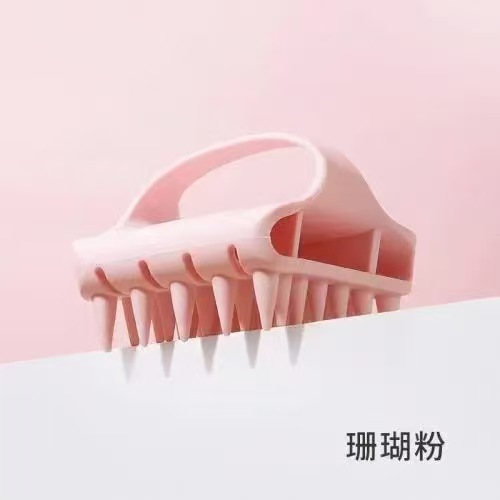 Yuan Meng nuevo color macarón masaje hueco peinado no nudo cráneo alto estilo flojo cuidado del cabello