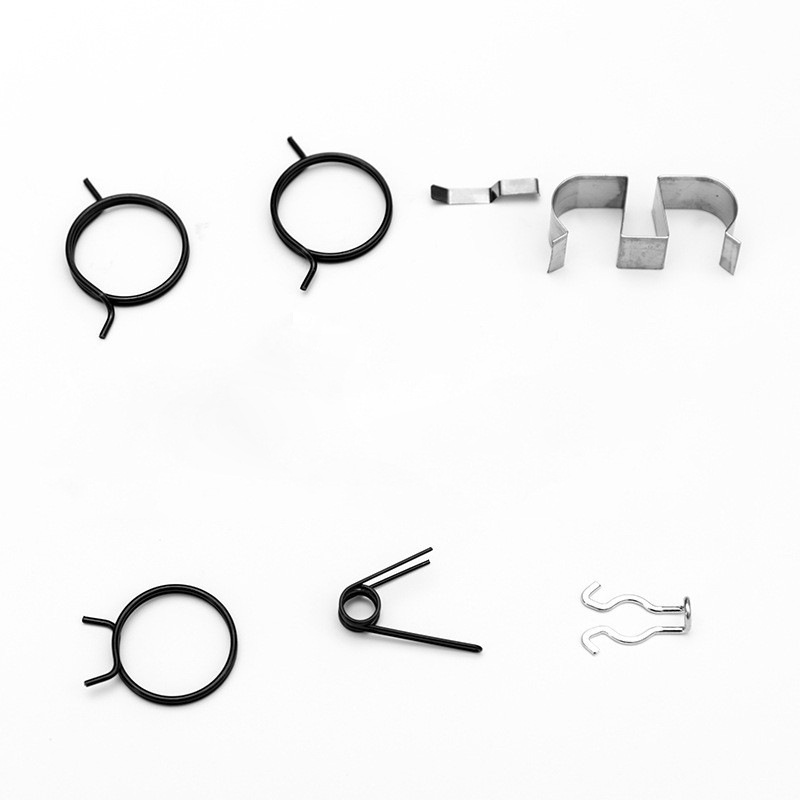 厂家扭簧双向回位汽车窗帘锁具五金扁线扭转门锁弹簧工厂加工