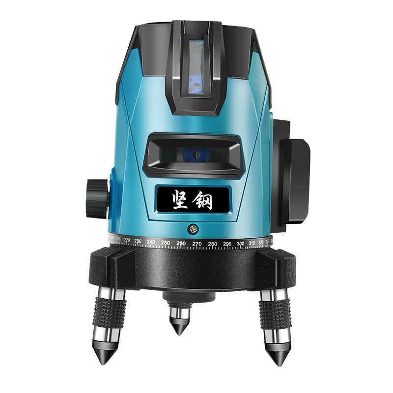 赤外線水準器屋外強光専用2線5線緑色高精度レーザー投線器三脚卸売り|undefined