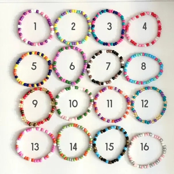 European and American Cross-Border Popular Multi-Layered Handmade Bracelets, Carnival Colorful Seed Bead Stackable Bracelets, Multi-Color Contrasting Seed Bead Bracelets European and American Cross-Border Popular Multi-Layered Handmade Bracelets, Carnival Colorful Seed Bead Stackable Bracelets, Multi-Color Contrasting Seed Bead Bracelets