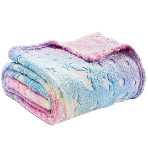Children's Night Light Blanket Kindergarten Nap Blanket Office Rest Covering Blanket