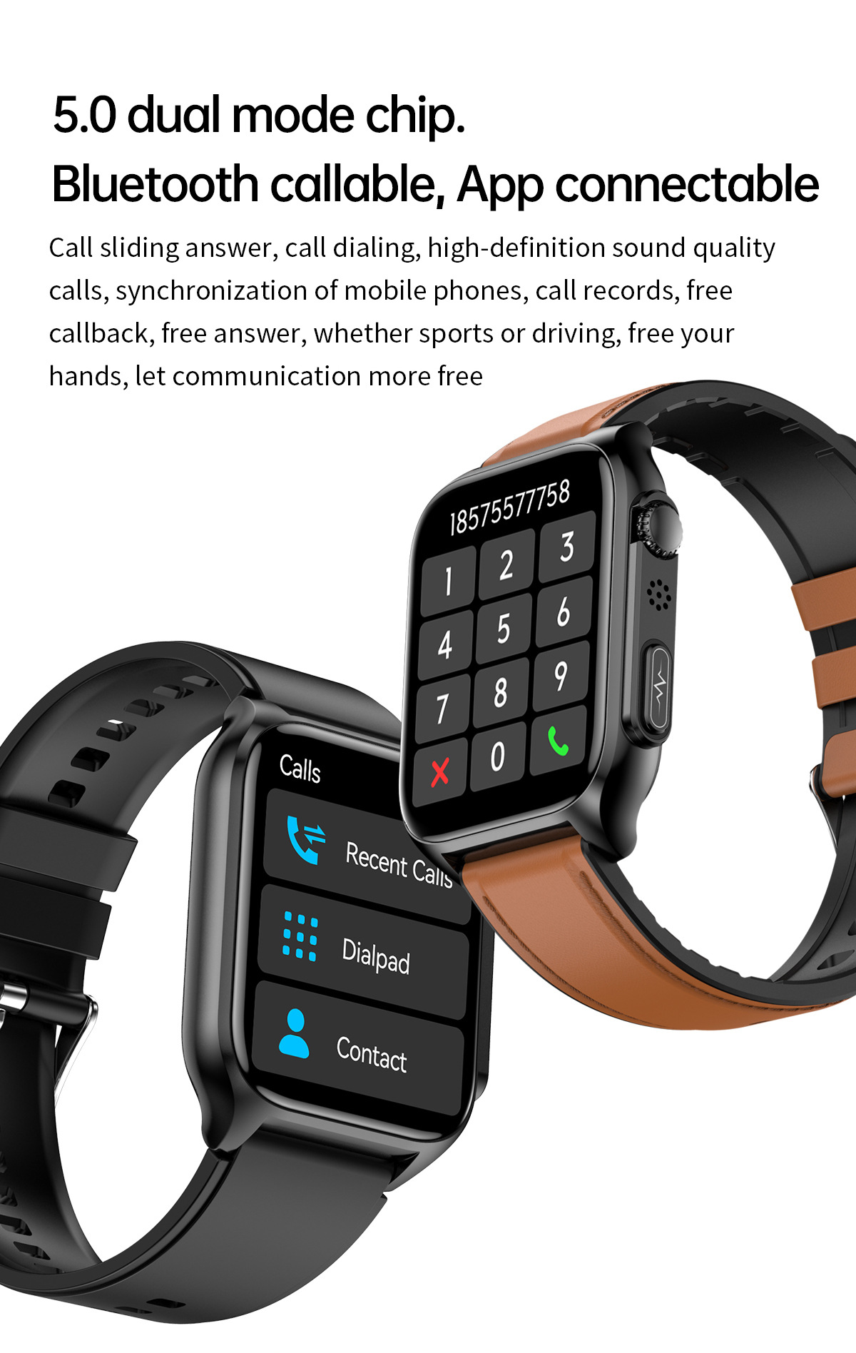 TK12 smartwatch: Blood sugar, Bluetooth call, heart rate, blood oxygen, blood pressure, electrocardiogram detection, step-counting fitness band undefined
