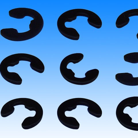 304不锈钢开口挡圈 轴用弹性卡环金属防松耐磨 工厂直销