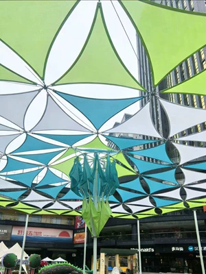 Street Rainproof and Sunproof Tensile, Avtomobil yan çətirləri