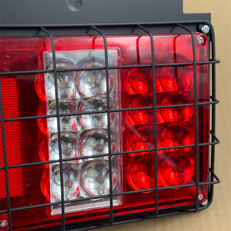 Iron net crystal era rear tail light LED waterproof light truck inverted liberation box truck super bright 12v24v universal