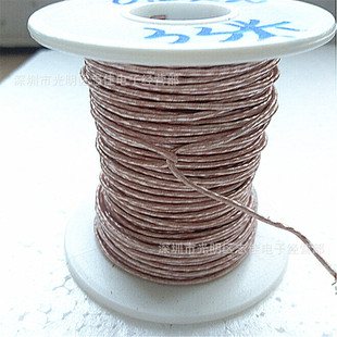 0.1*50P Silk-Wrapped Wire, Multi-Strand Silk-Wrapped Wire, Ustc Polyester Silk-Wrapped Round Wire with Insulation Paint