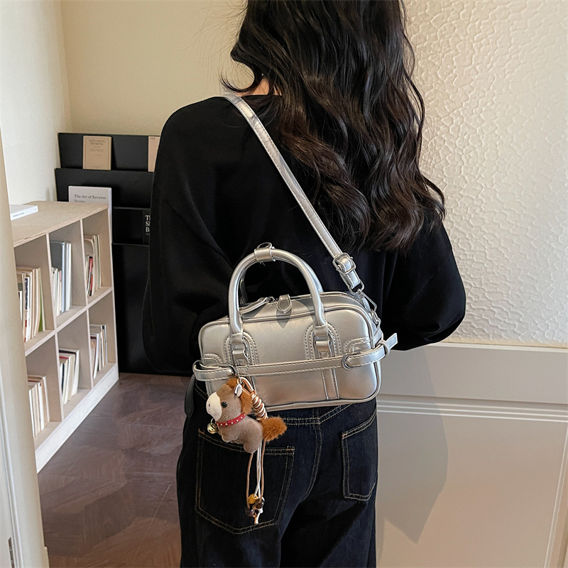Retro Women's Small Square Handbag Casual Versatile Crossbody Bag_voghion.com