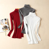 瑜悦 Silk keep warm fitted long-sleeve, sexy knitted sweater, high collar