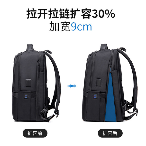 Capacious backpack