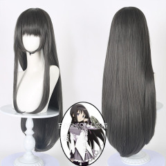 漫萌魔法少女小円暁美炎コスプレかつらシミュレーション頭皮トップアニメかつら