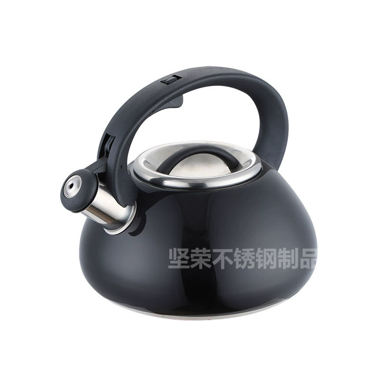 Capacious electromagnetic teapot stainless steel for home use
