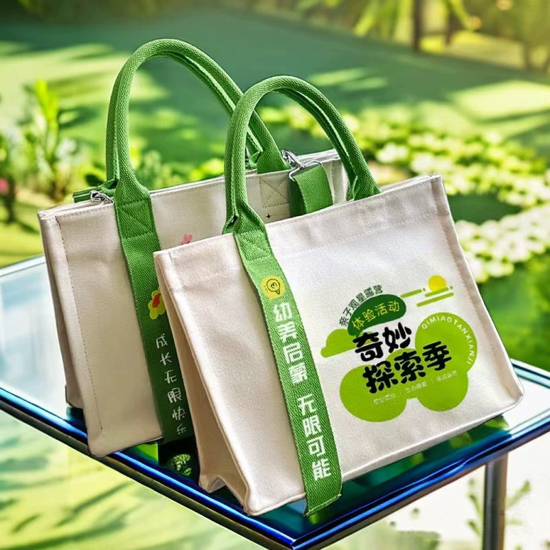 Минималистичная лента Тот холст сумка пользовательского логотипа школы предприятия на одно плечо холст сумка diy наклонный кросс сумка экологическая сумка