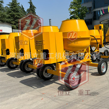 手推式可翻转行星小罐搅拌机小滚筒立式小圆罐手推砂浆搅拌机