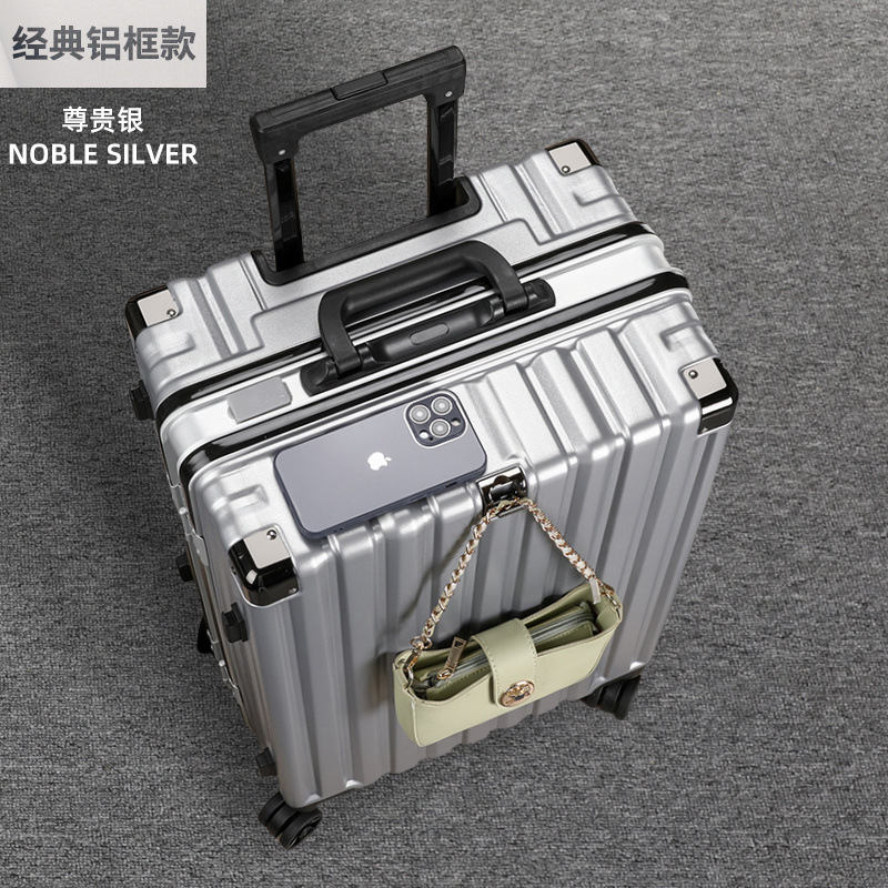 SLXD スーツケース、丈夫で耐久性のあるトロリーケース、サイレントホイールアルミフレームスーツケース、男女学生パスワードボックス、大容量|undefined