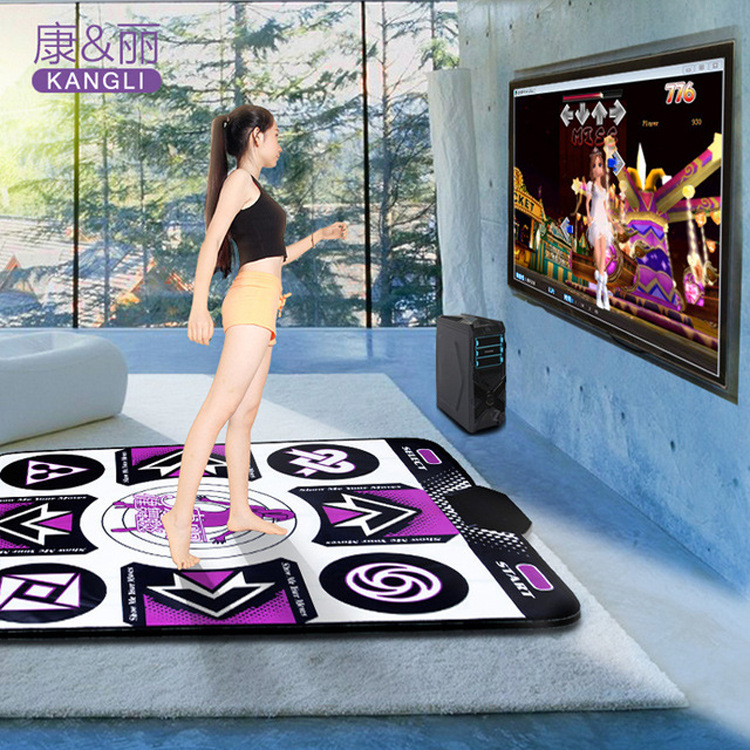 Applicable computer PC Single wireless Dance mat One piece On behalf of 2.4g receiver USB wireless Single Dance mat