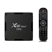 X96 max+ Ultra 機頂盒S905X4 安卓11 4G/64G 8k雙頻網絡電視盒子