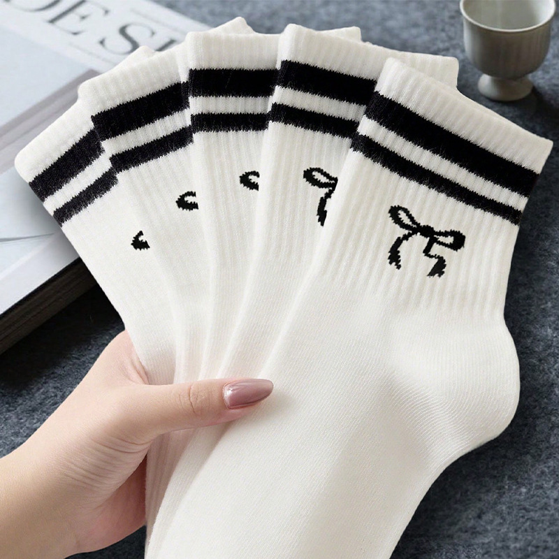Temu Cross-Border Autumn and Winter New Striped Socks for Women, Versatile Breathable Mid-Tube Socks for Men, Versatile Sports Socks from Shein Temu Cross-Border Autumn and Winter New Striped Socks for Women, Versatile Breathable Mid-Tube Socks for Men, Versatile Sports Socks from Shein