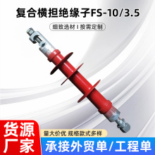 复合横担绝缘子FS-10/3.5 高强度 110KV 220KV输电线路 厂家供应