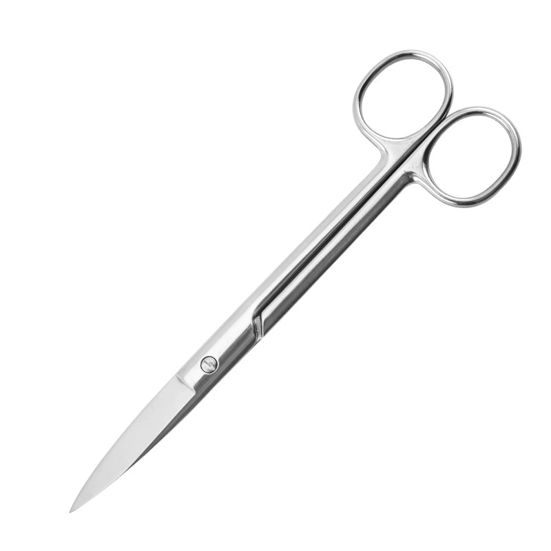 Postoperative scissors stainless steel, gauze teaching aids