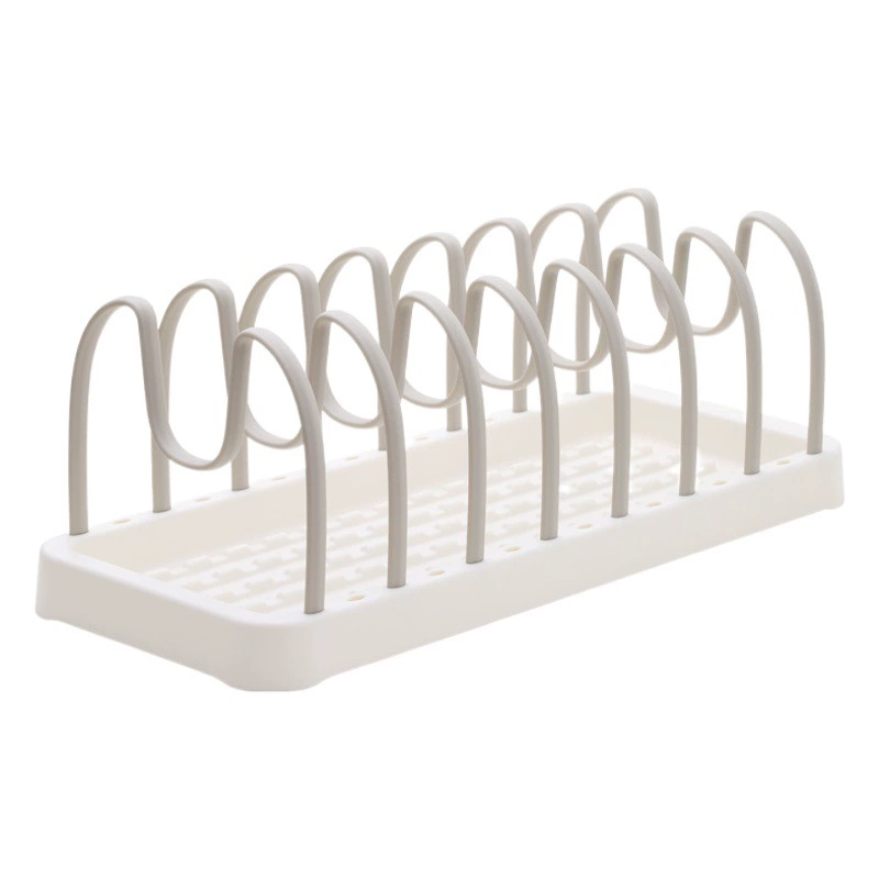 Бытовая подставка для посуды Съемная подставка для посуды Стеллаж для хранения посуды Кухонная многофункциональная стойка для крышки кастрюли