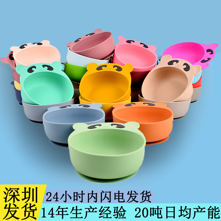 children's silicone dinner plate